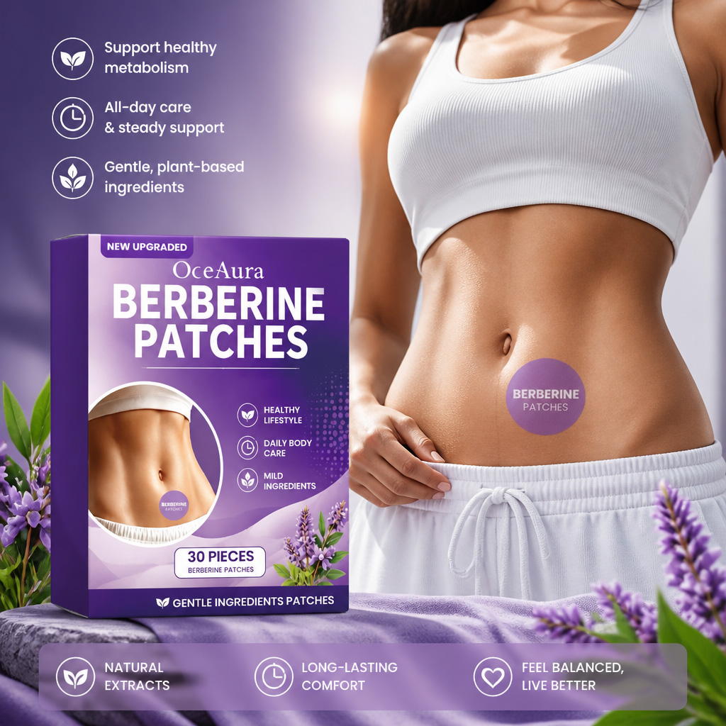 Herbal Wellness Formula - OceAura Berberin Bakım Bantları Bitkisel Sağlık